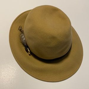 Vintage Don Anderson feather hat NWT